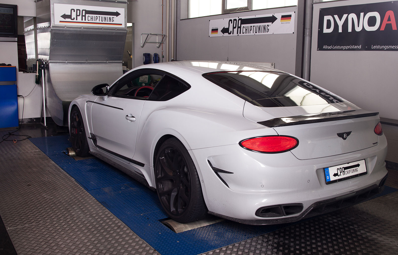 On the dyno: Bentley Continental GT V8