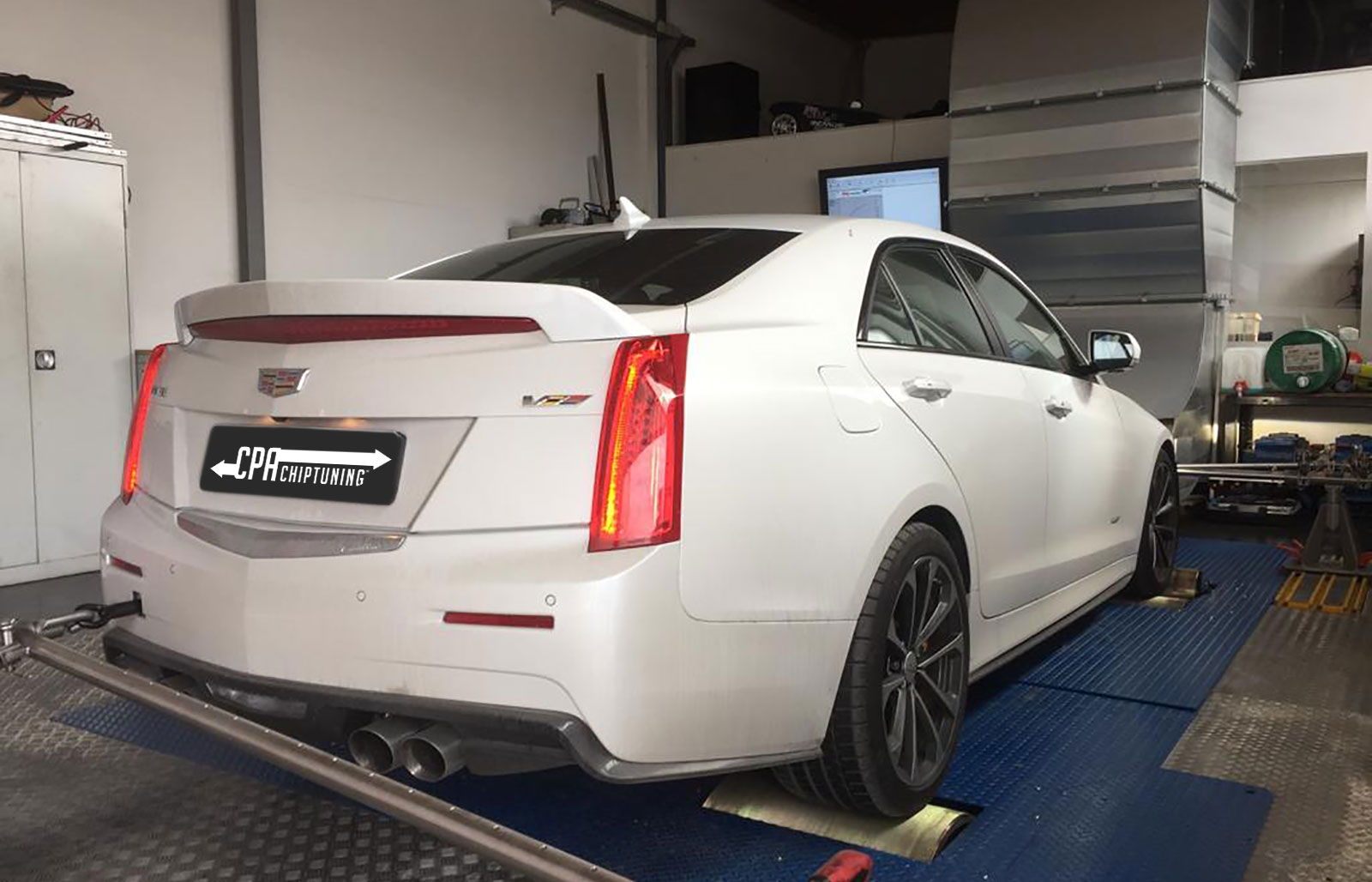 Power increase for the Cadillac ATS 3.6 V6 Twin Turbo