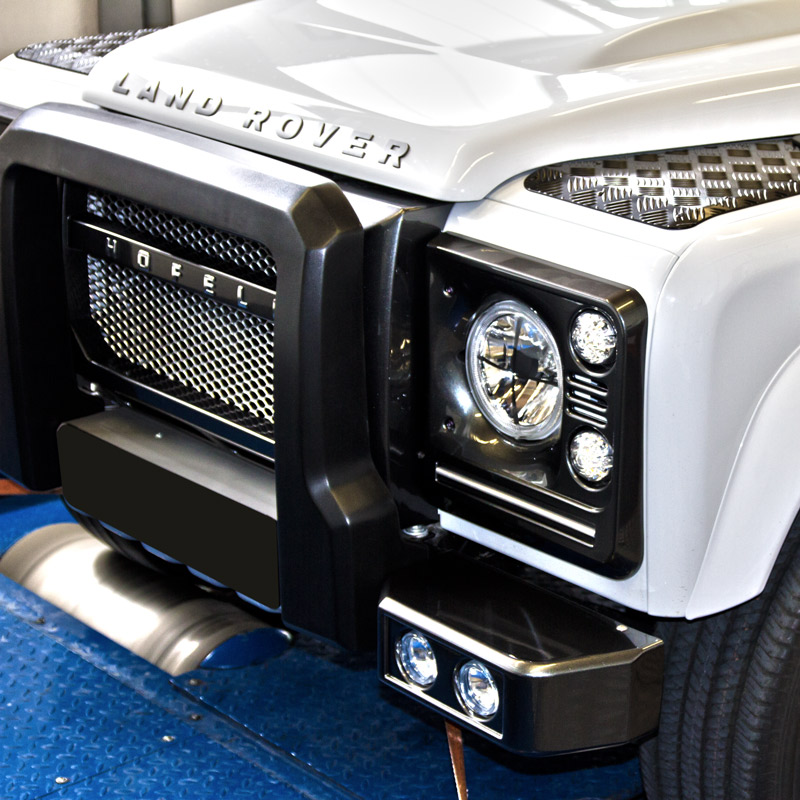 Chiptuning at the Land Rover Defender
