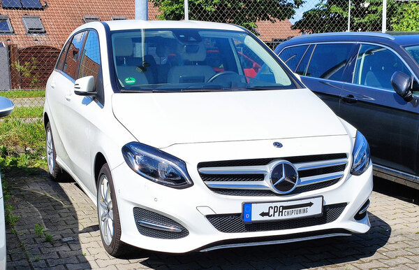 The Mercedes B-Class in the test at CPA read more