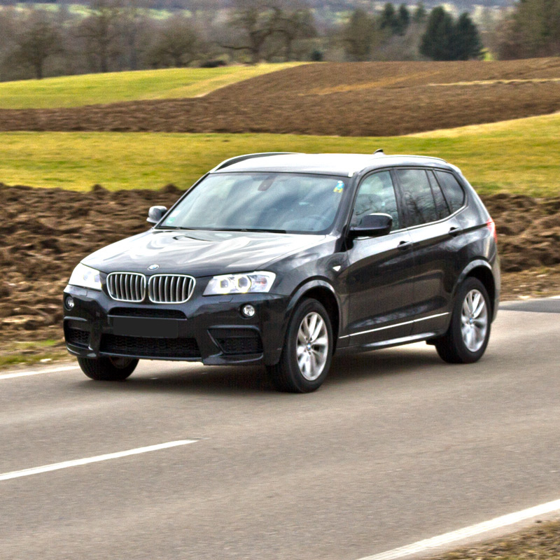 Driving practice test the BMW X3 xDrive35d read more