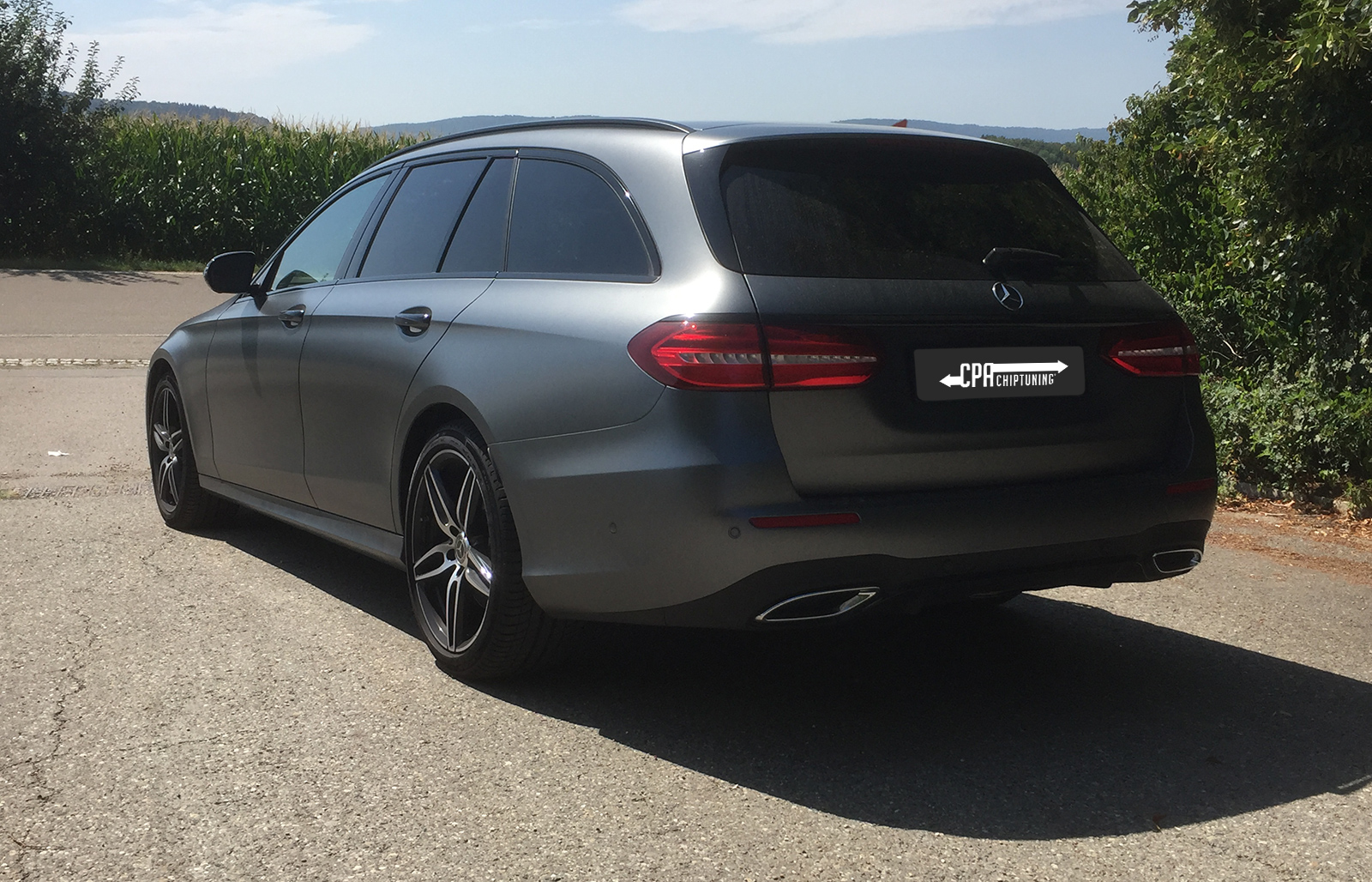 Mercedes tuning: The new E class in the test